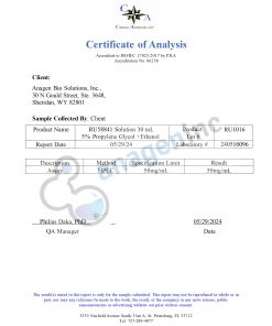 RU58841-Batch-RU1016-RU58841PG5-Concentration-Audit