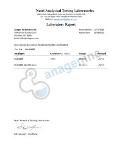 RU58841 RU1019 COA