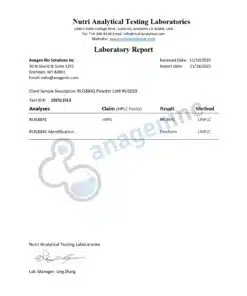 RU58841 RU1019 COA