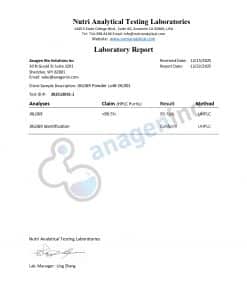 JXL069 Powder JXL001 COA