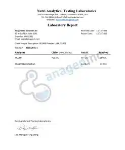 JXL069 Powder JXL001 COA